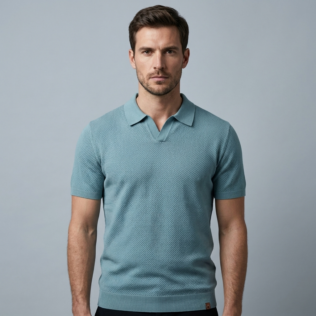 Polo Shirt Uomo Primavera Raffinata