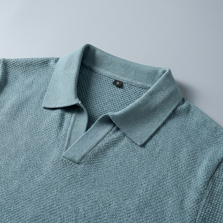 Polo Shirt Uomo Primavera Raffinata