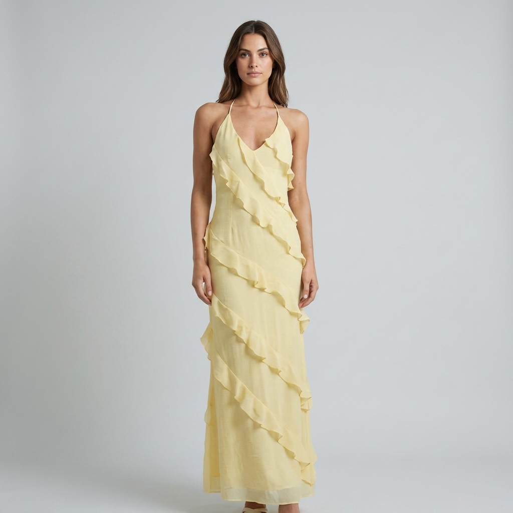 Abito Estivo Halter Romantico