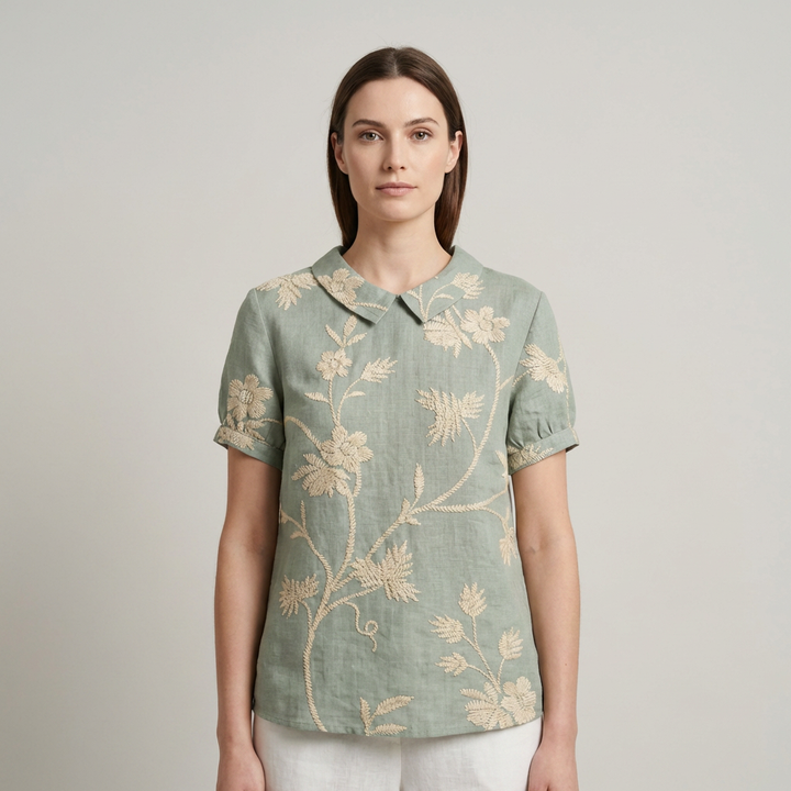 T shirt florale donna camicia estiva