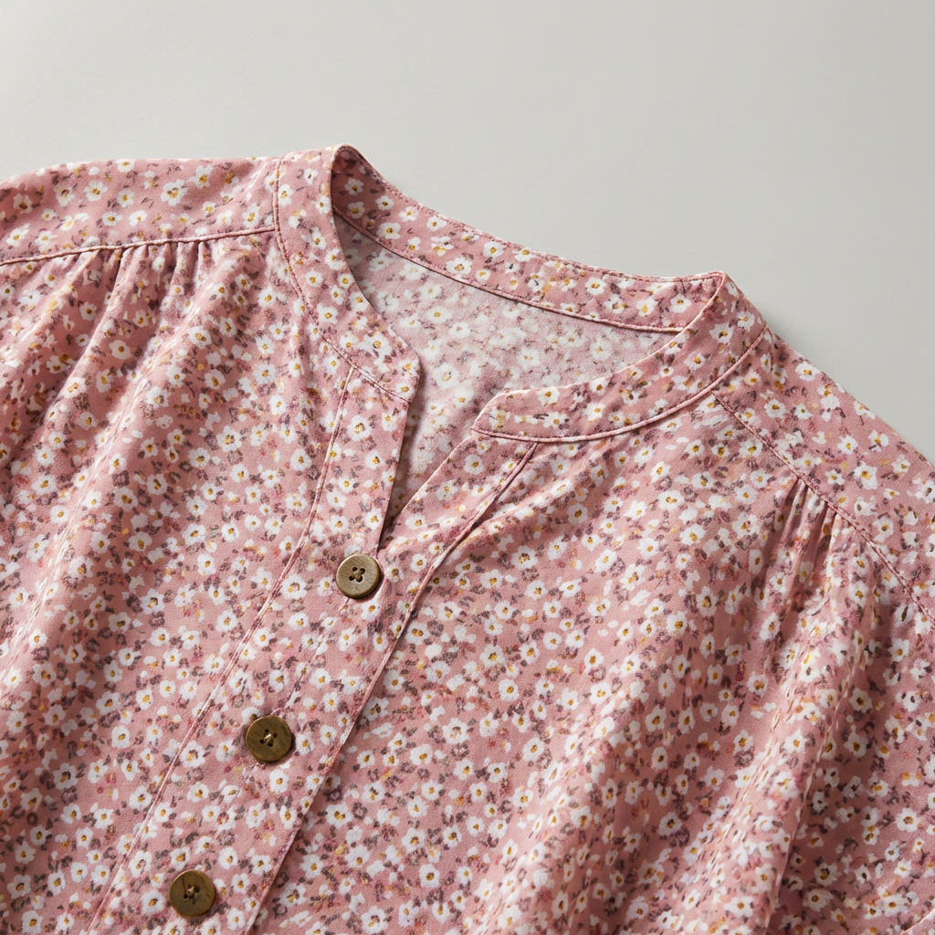 T shirt florale donna camicia chic