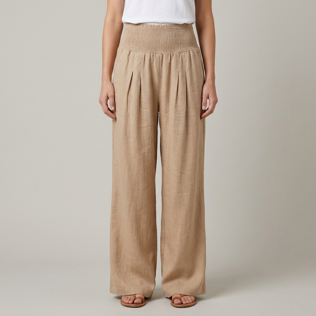 Pantaloni donna estivi eleganti larghi