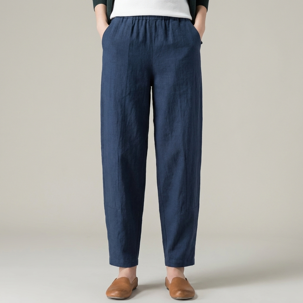Pantaloni donna estivi gamba affusolata