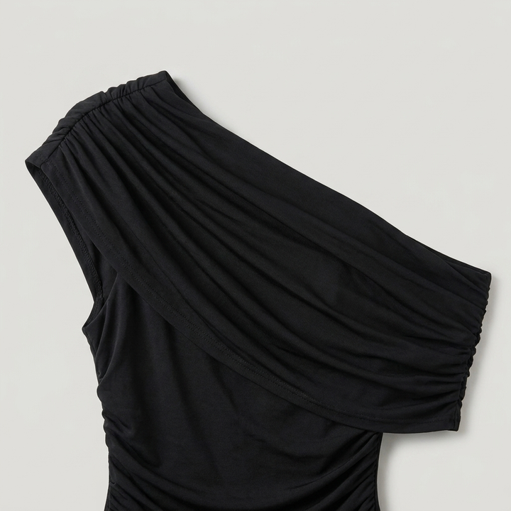 Vestito Cerimonia Chiffon Elegante