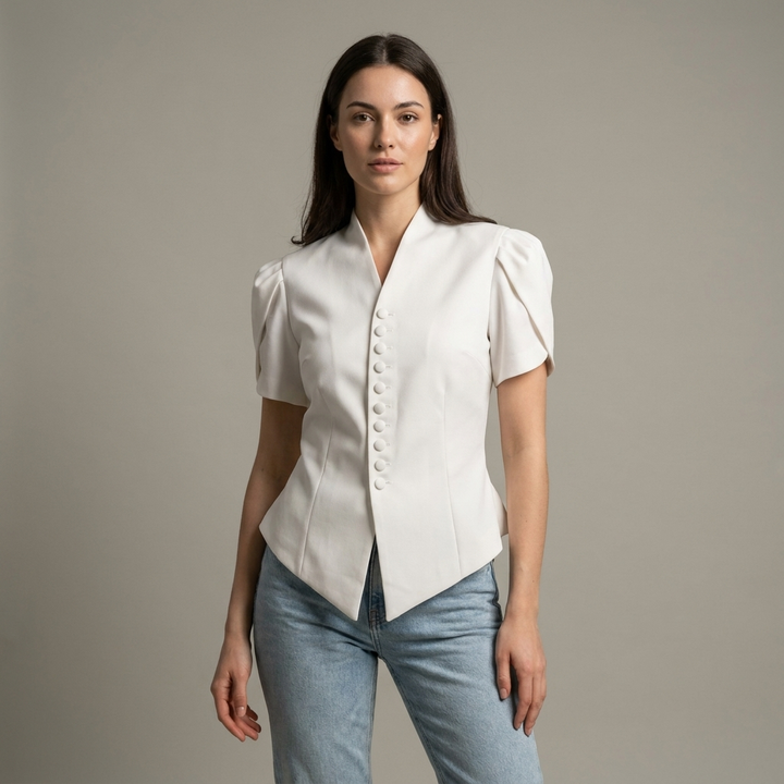 T shirt lussuosa donna blusa nera