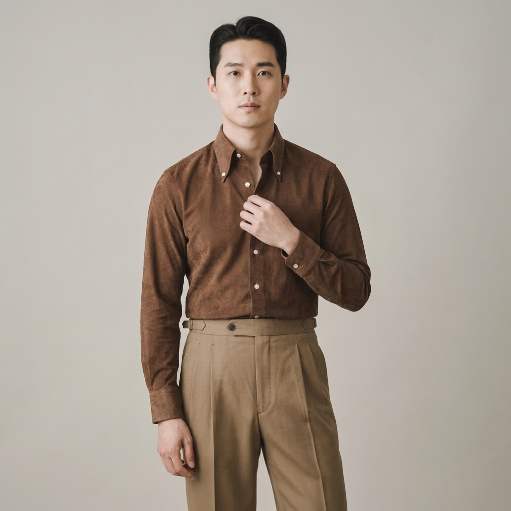 Camicia uomo elegante vintage