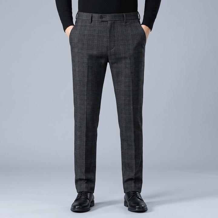 Pantaloni uomo eleganti a quadri