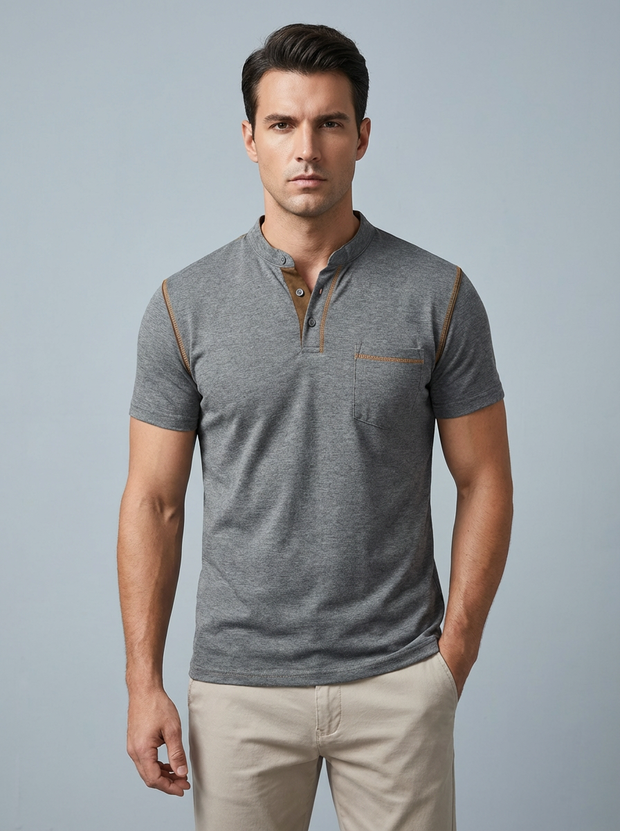 T shirt lussuosa uomo cotone premium