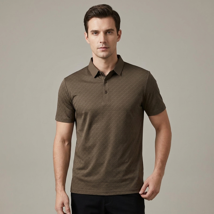 Polo Uomo in Nanosilk Vestibilità Sartoriale