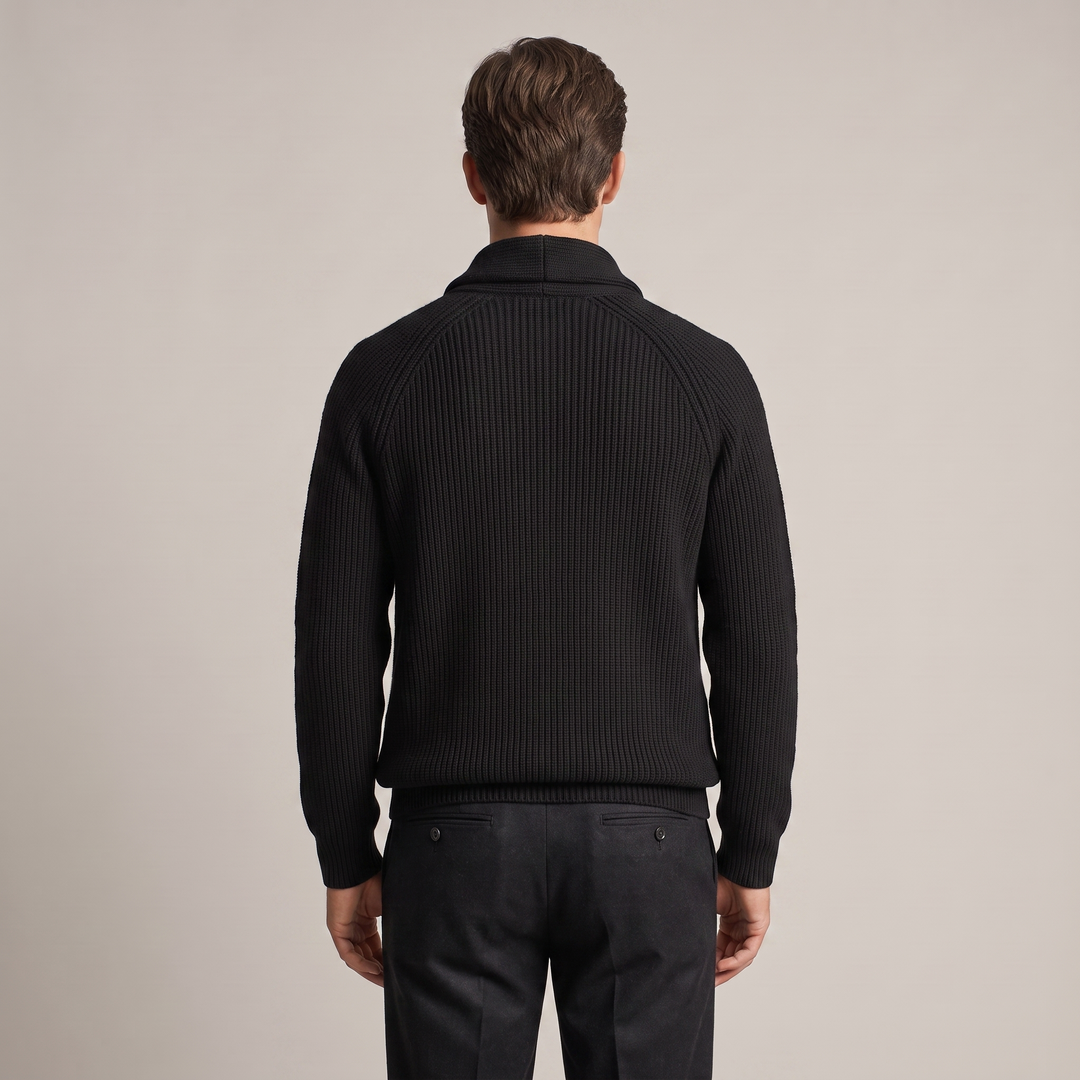 Cardigan Uomo con Bottoni Vestibilità Slim