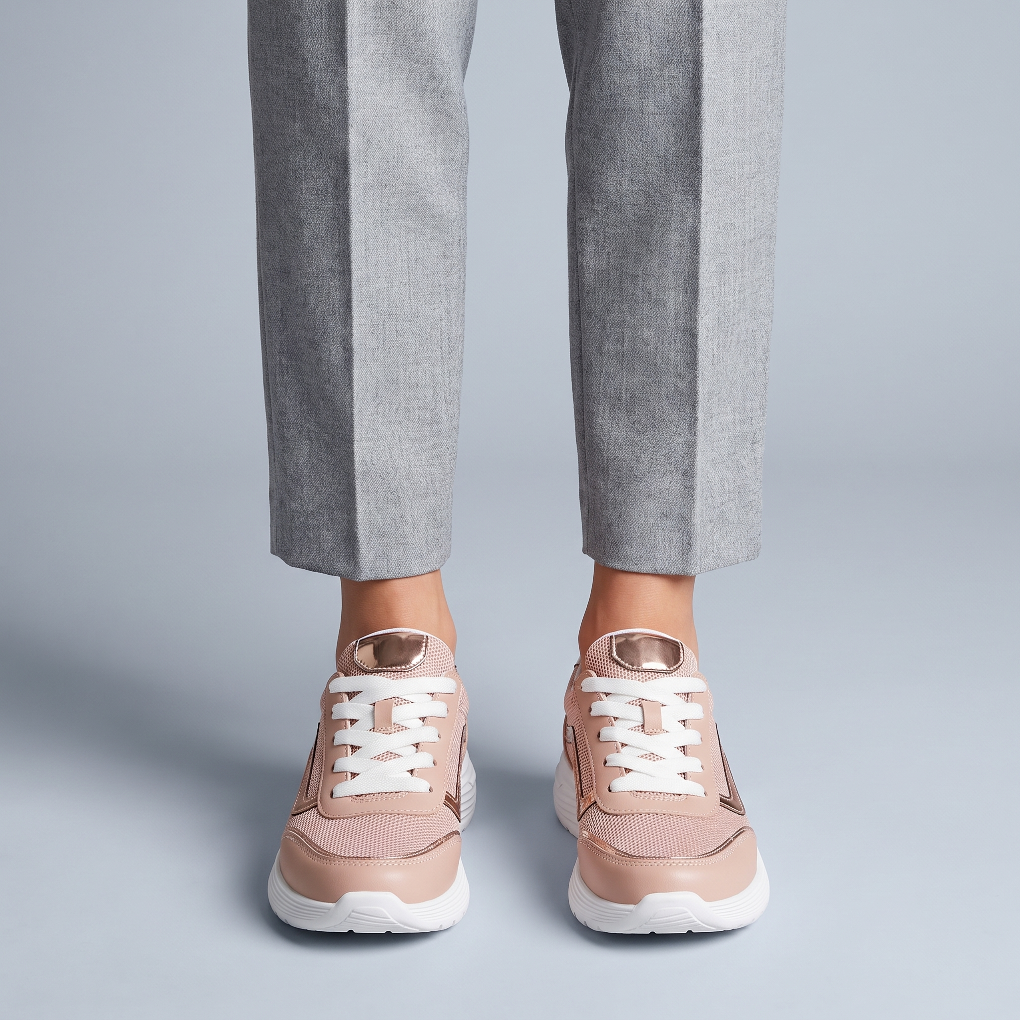 Sneakers Donna Sportive con Fodera in Rete