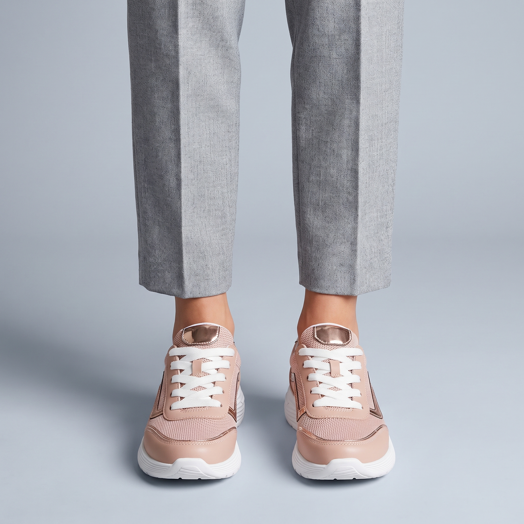 Sneakers Donna Sportive con Fodera in Rete
