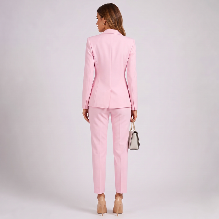 Tailleur Donna Suit con Blazer Sartoriale e Pantalone Slim
