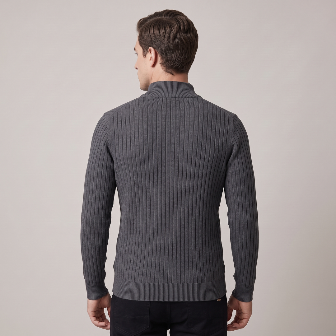 Maglione Uomo Leggero a Maniche Lunghe Casual Autunnale
