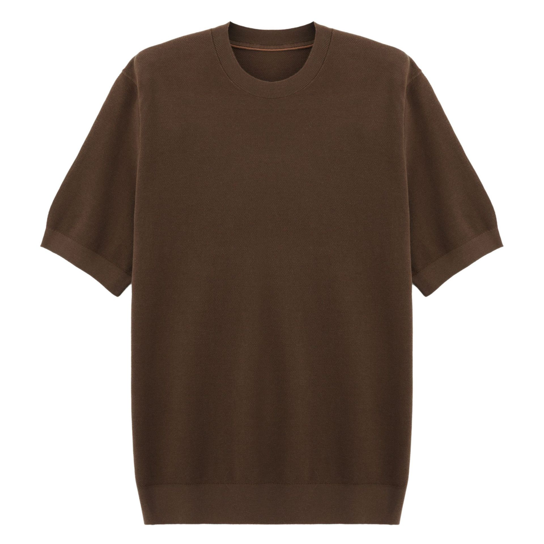 T shirt lussuosa uomo cashmere premium
