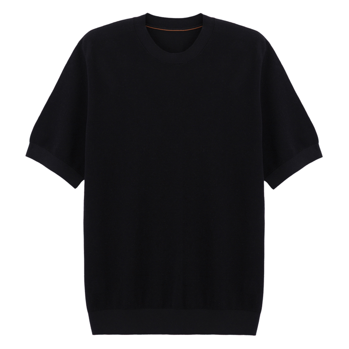 T shirt lussuosa uomo cashmere premium