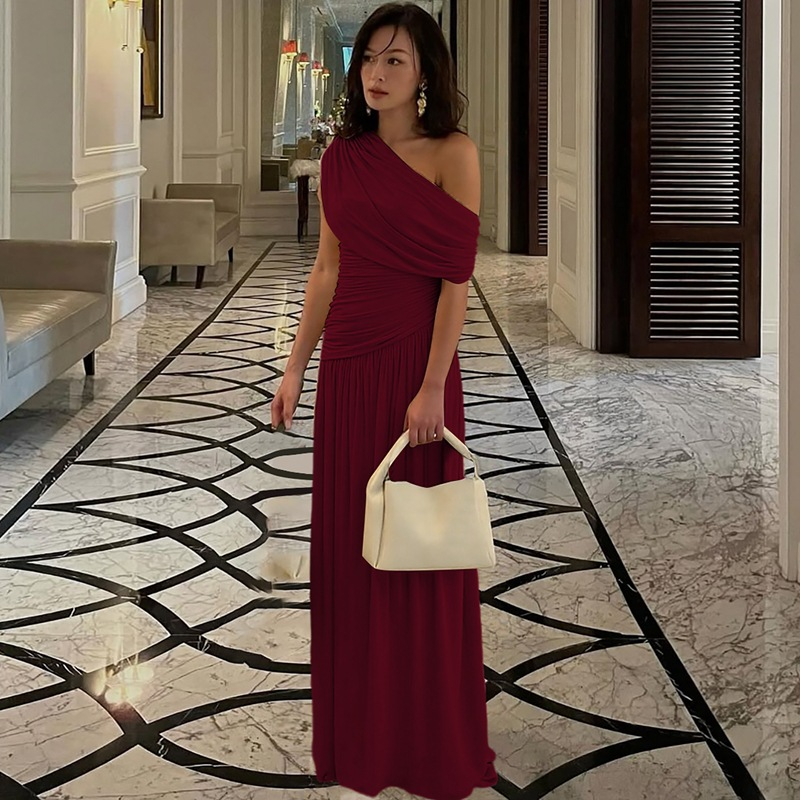 Vestito Cerimonia Chiffon Elegante