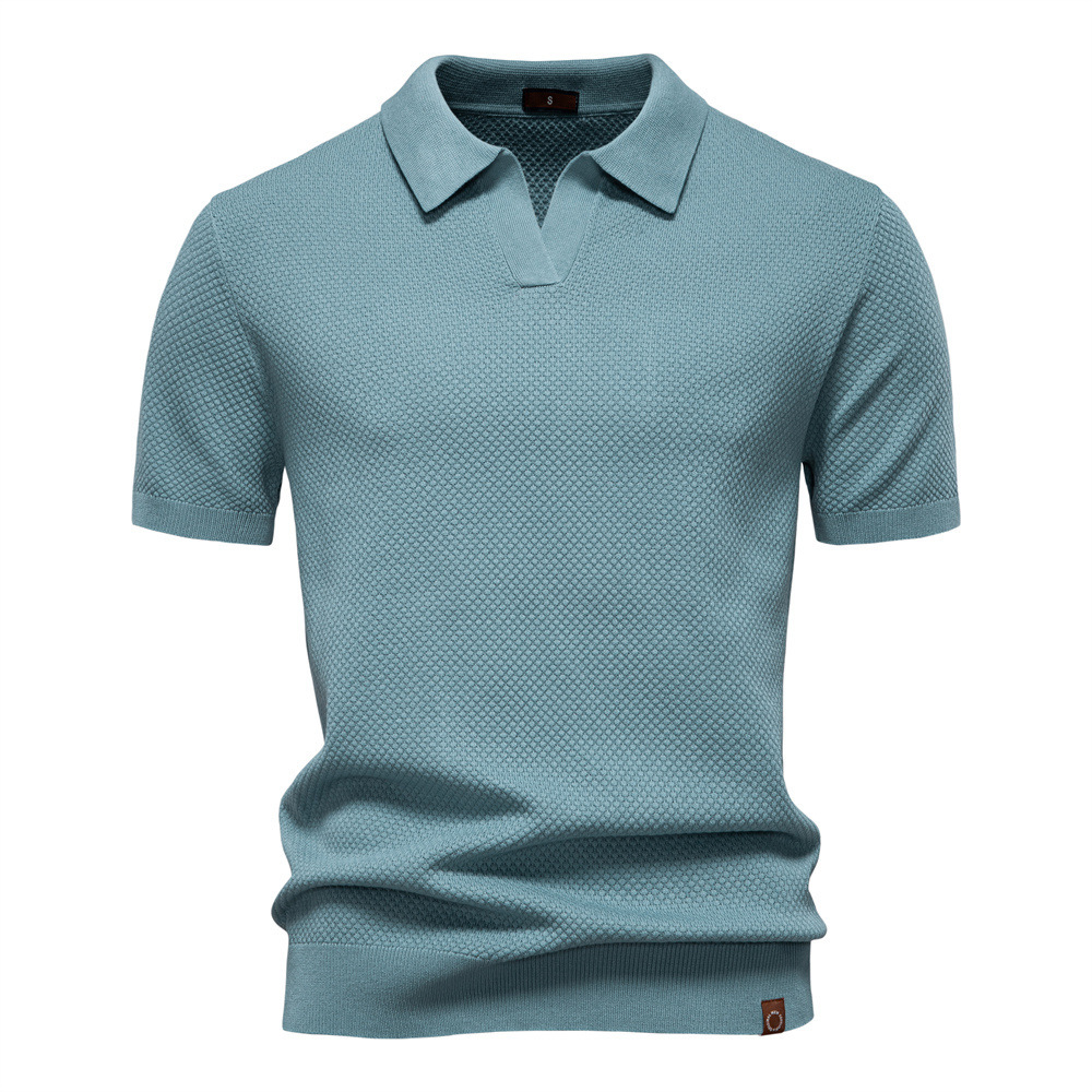 Polo Shirt Uomo Primavera Raffinata