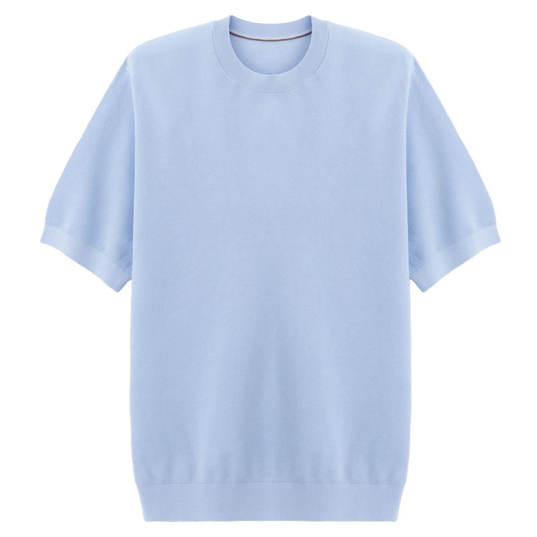 T shirt lussuosa uomo cashmere premium