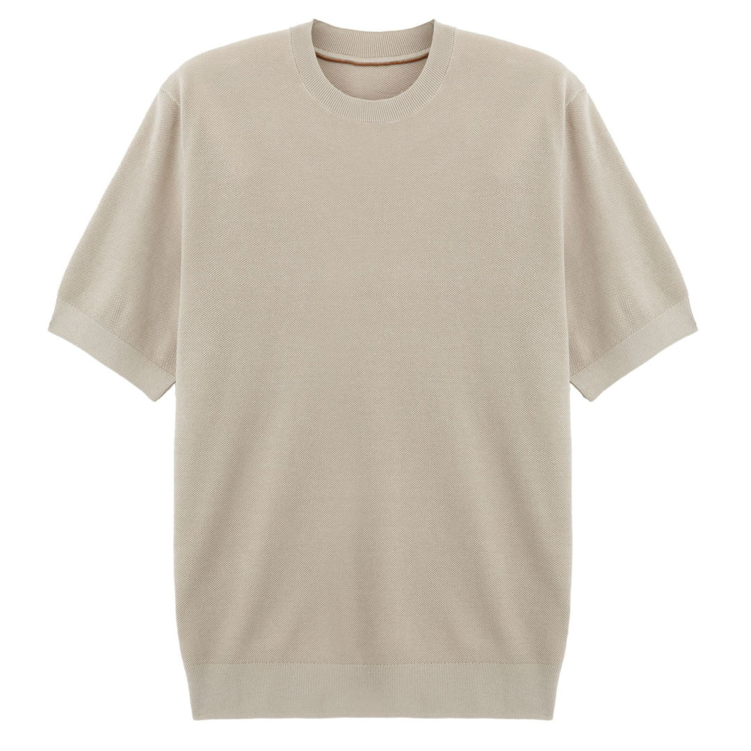 T shirt lussuosa uomo cashmere premium