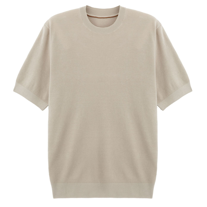 T shirt lussuosa uomo cashmere premium