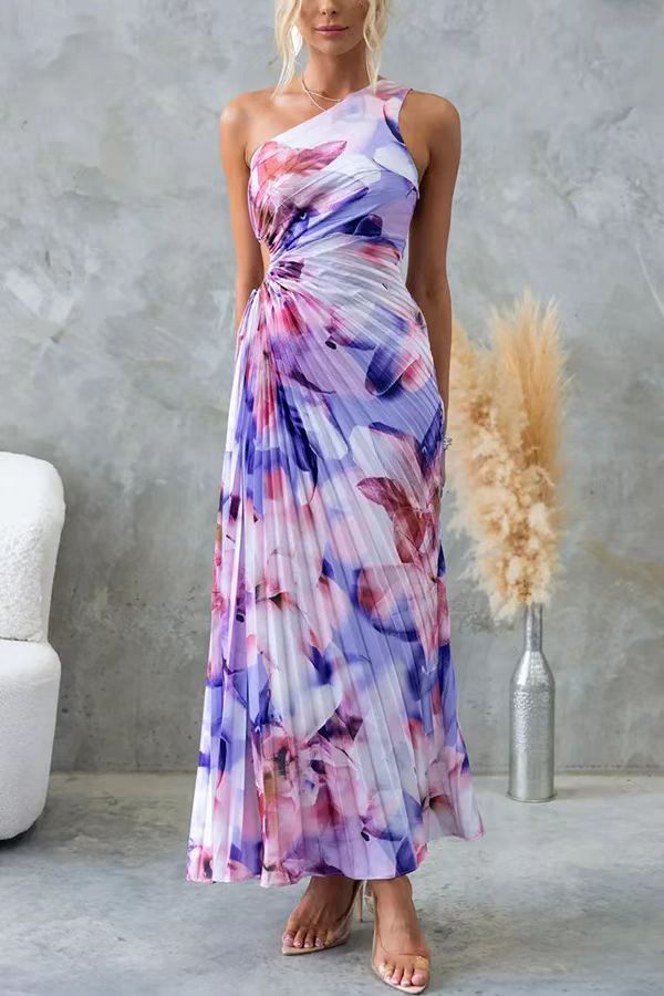 Elegante Abito Midi Audrine Donna Moderno e Raffinato