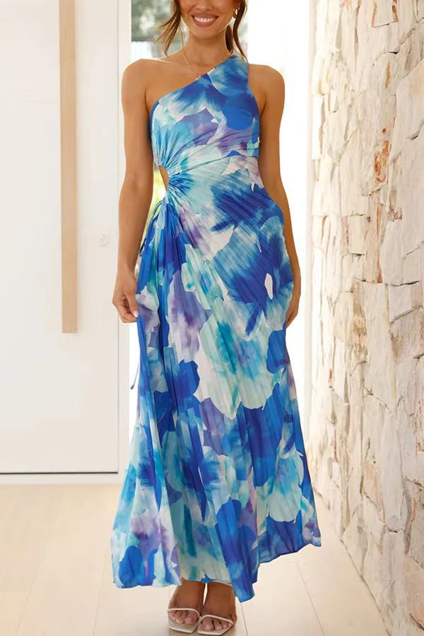 Elegante Abito Midi Audrine Donna Moderno e Raffinato