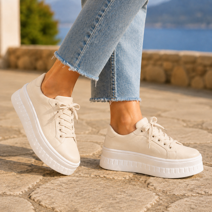 Sneakers Ortopediche Donna con Suola Platform