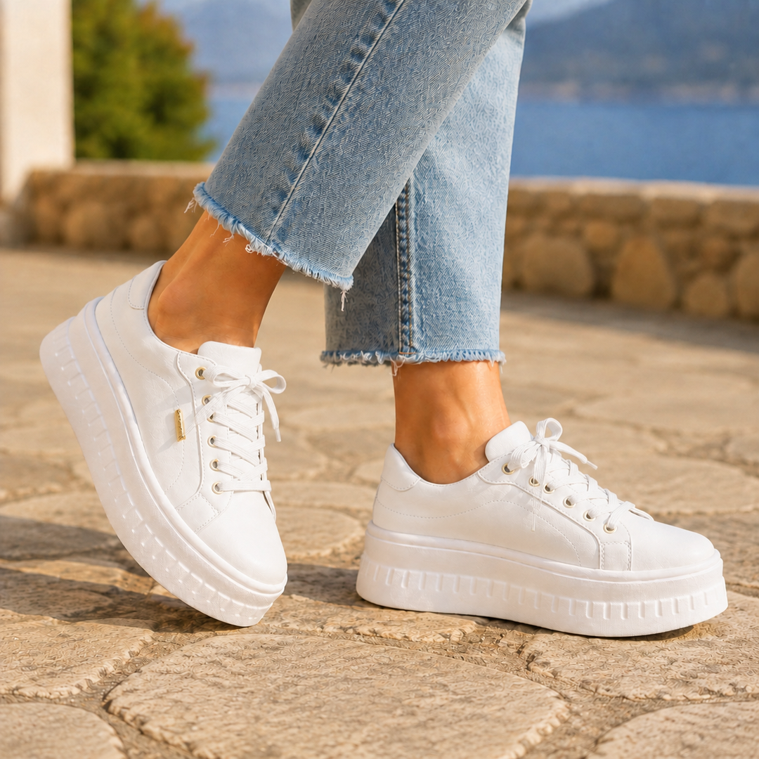 Sneakers Ortopediche Donna con Suola Platform