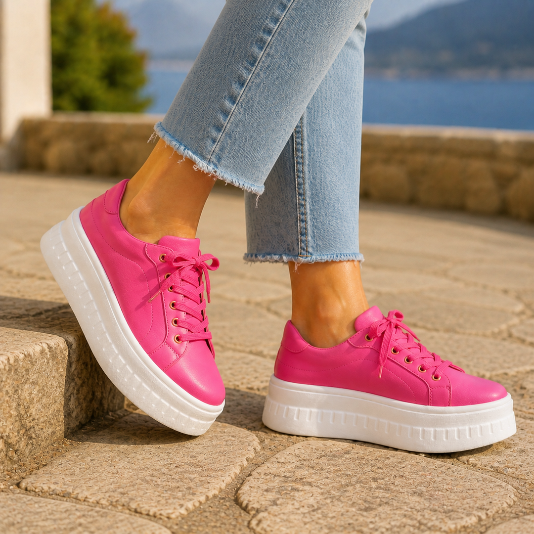 Sneakers Ortopediche Donna con Suola Platform