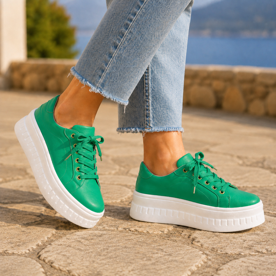 Sneakers Ortopediche Donna con Suola Platform