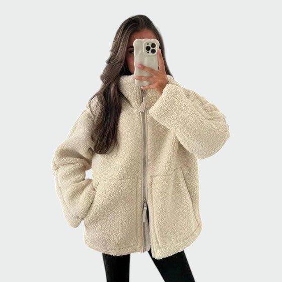 Olivia - Giacca Teddy Oversize