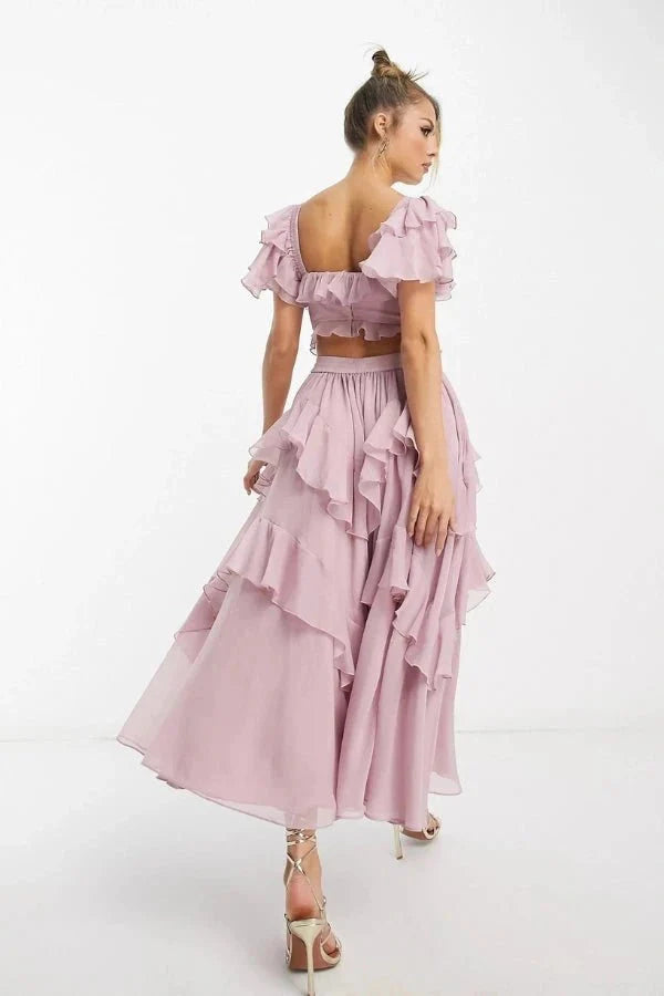 Elegante Abito Lungo Donna Freyna Raffinato