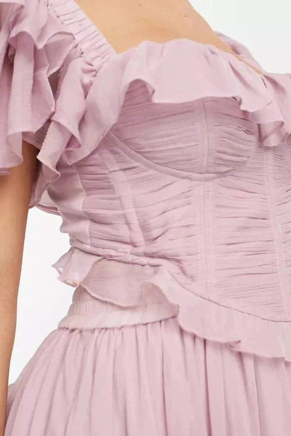 Elegante Abito Lungo Donna Freyna Raffinato