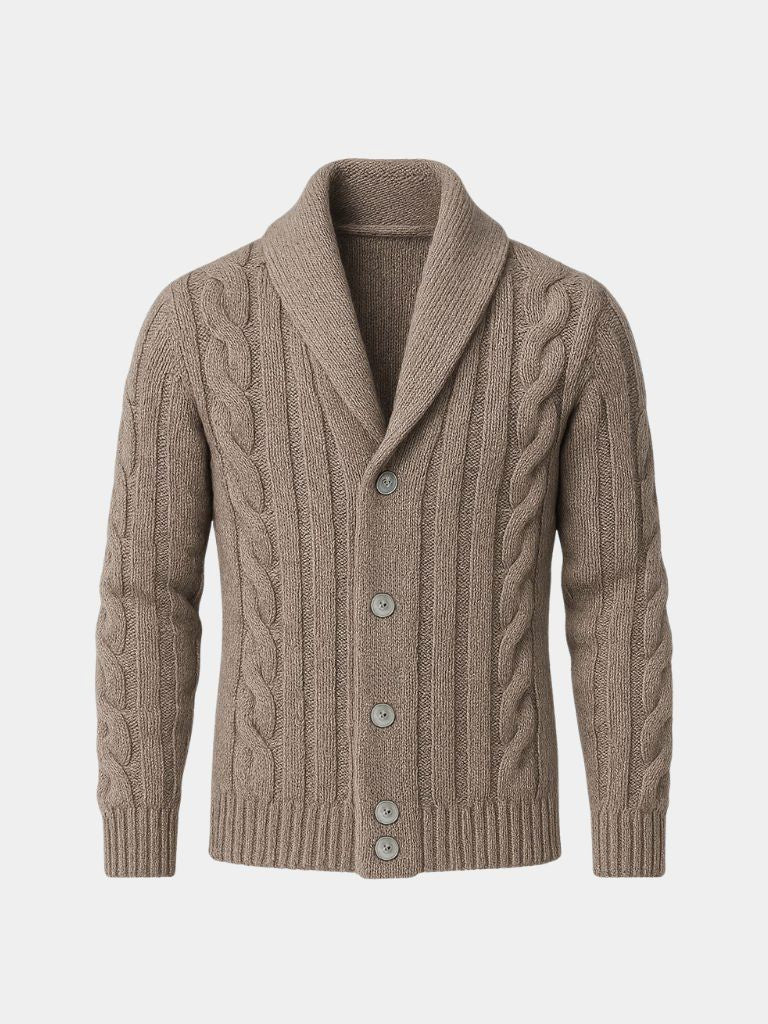 Cardigan da uomo in maglia
