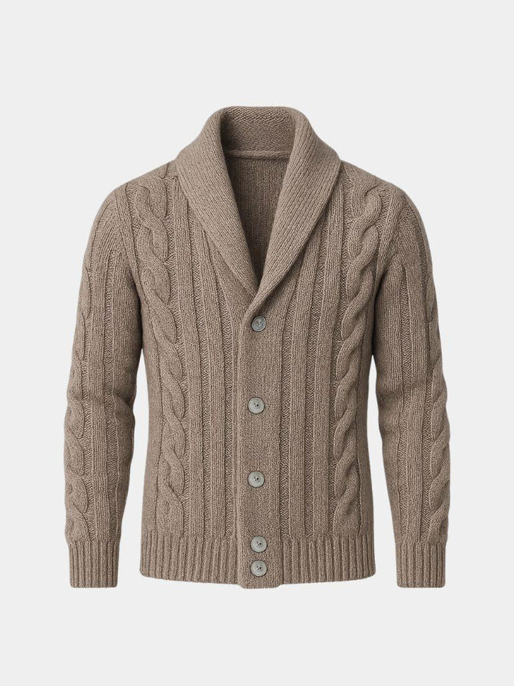 Cardigan da uomo in maglia