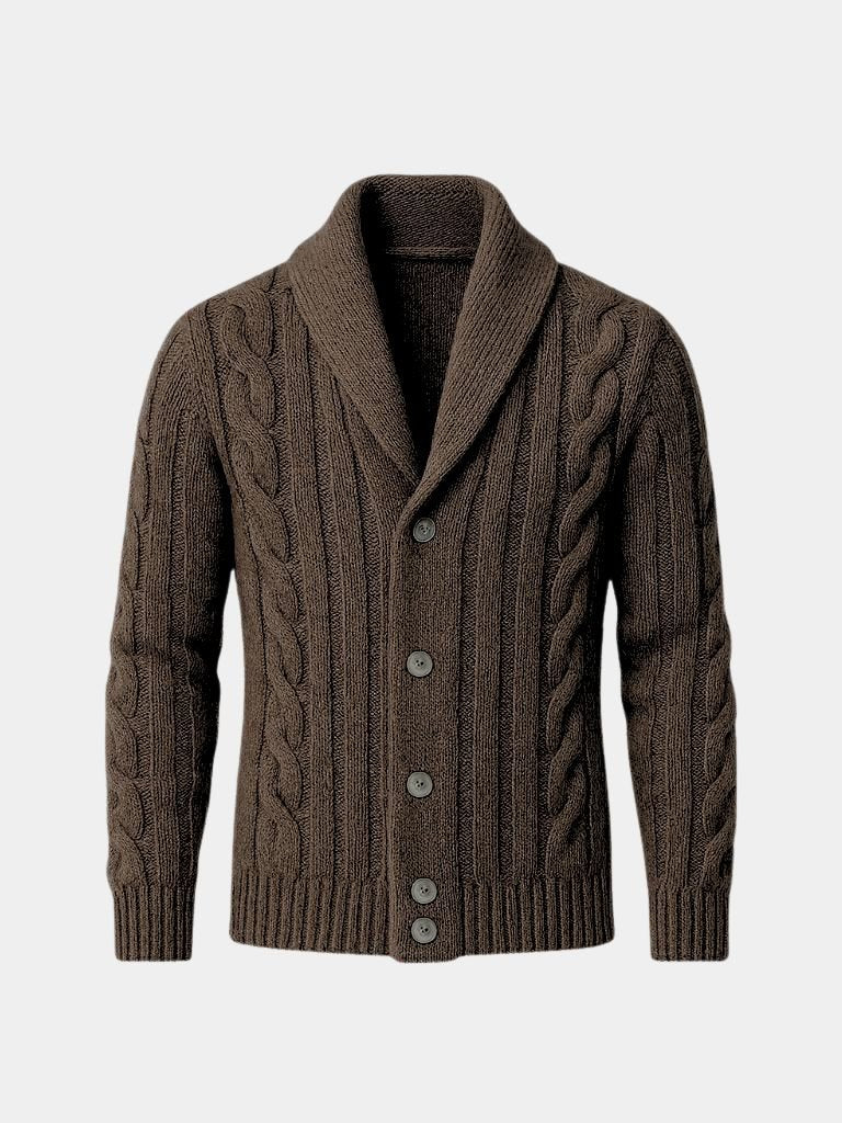 Cardigan da uomo in maglia