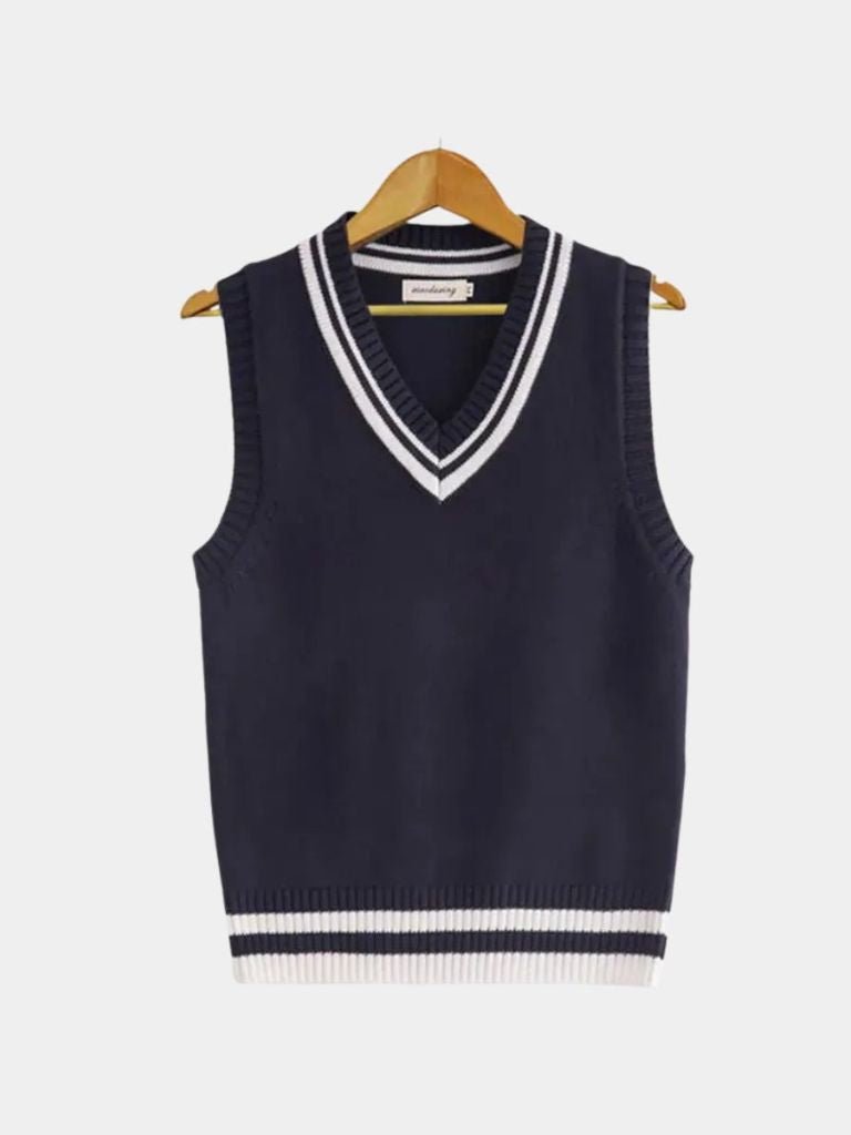 Gilet in maglia Old Money Essential
