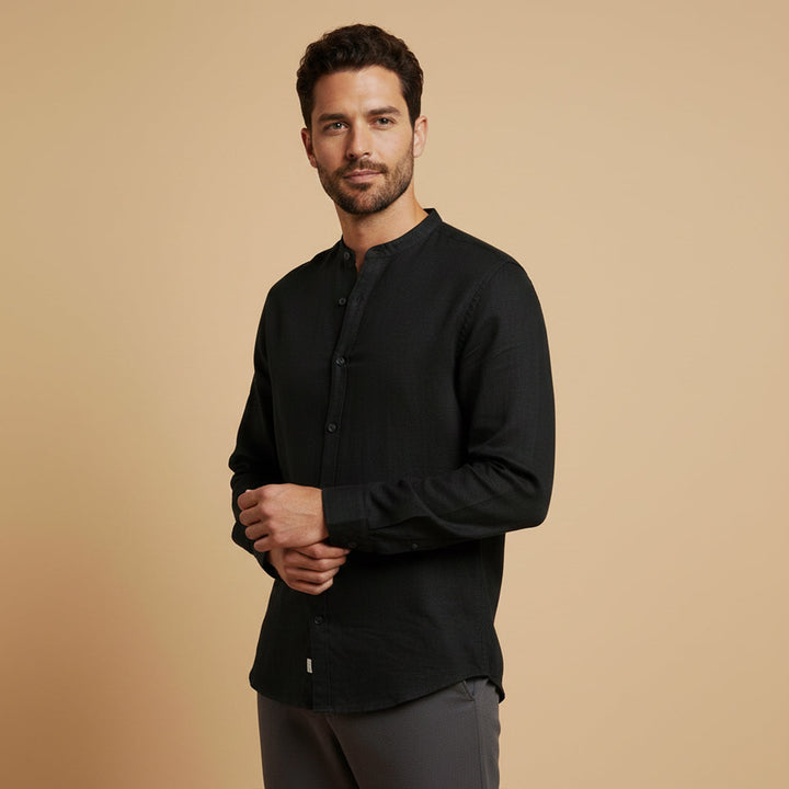 Camicia uomo lino estiva elegante