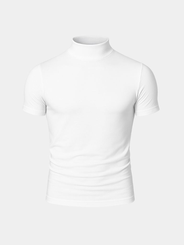 Maglietta casual Maglietta casual a collo alto