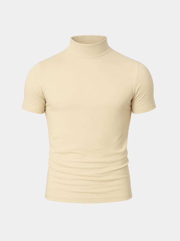 Maglietta casual Maglietta casual a collo alto