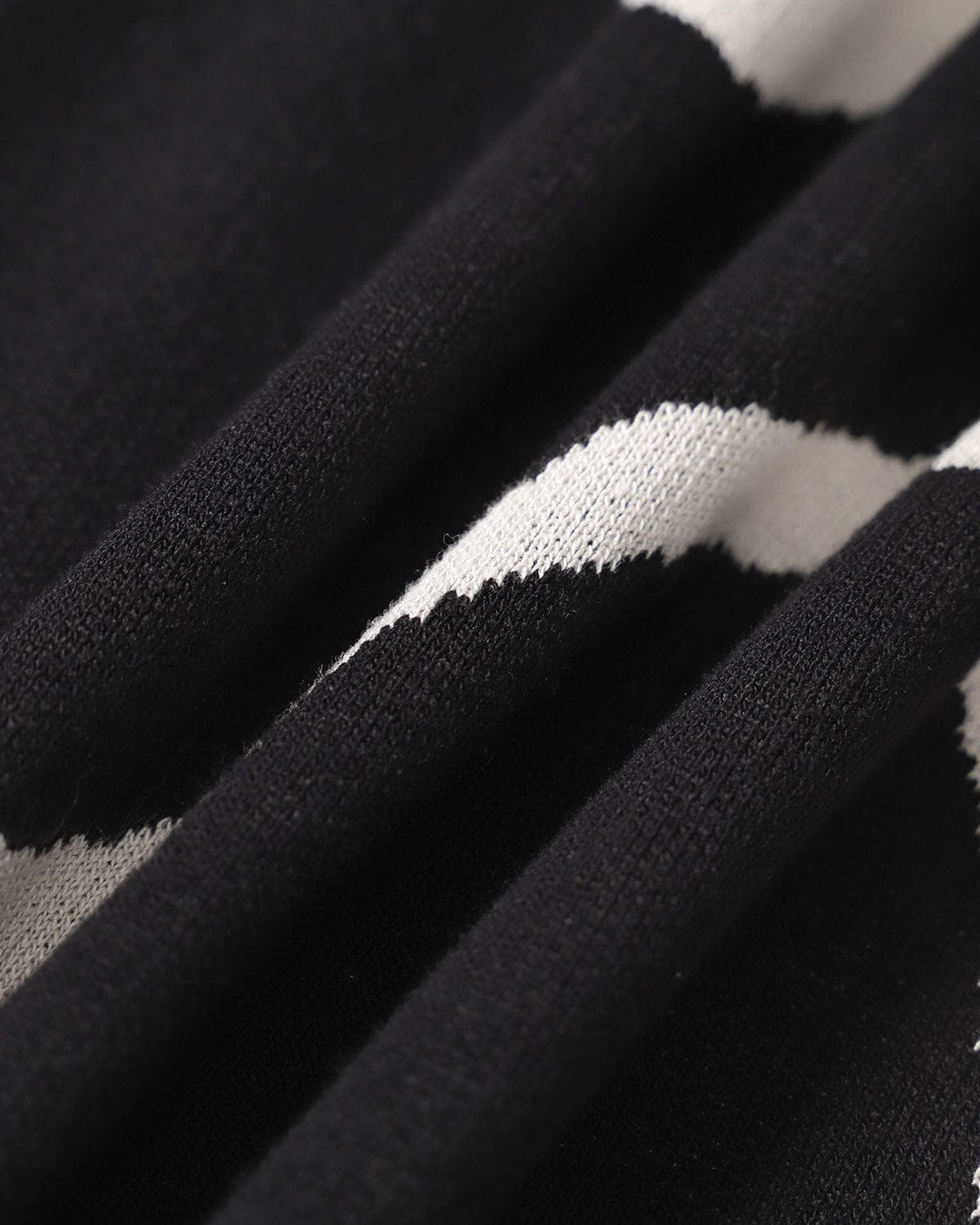 Abito estivo midi in maglia con orlo a sirena The Black Wave