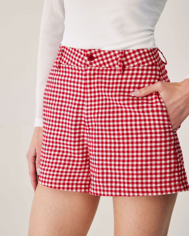 Short Donna Vita Alta Elegante