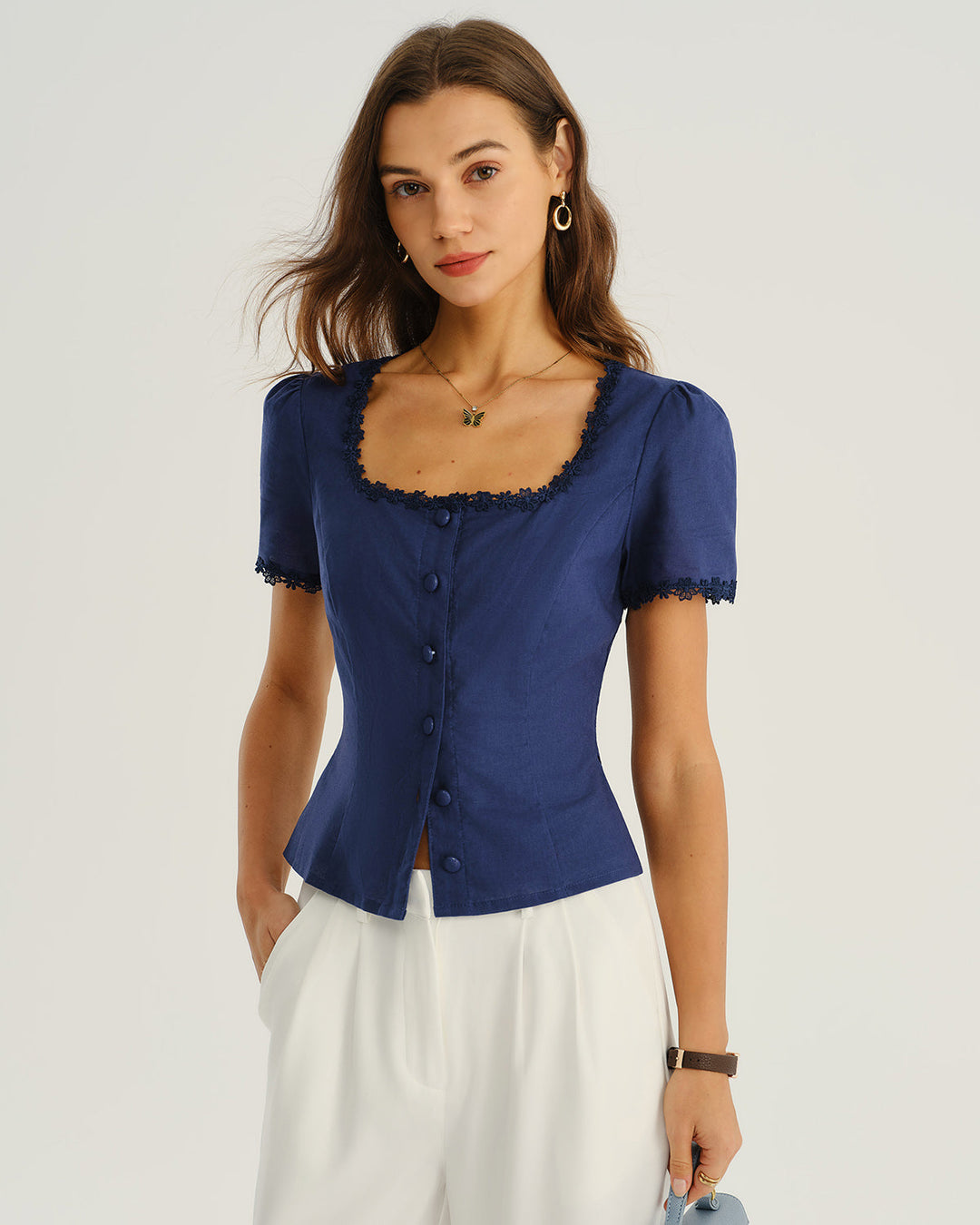 T Shirt Donna Pizzo Sofisticata