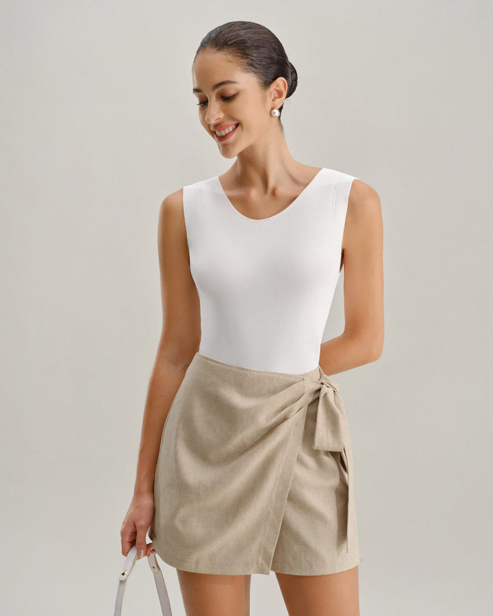 Short Skort Donna Raffinato